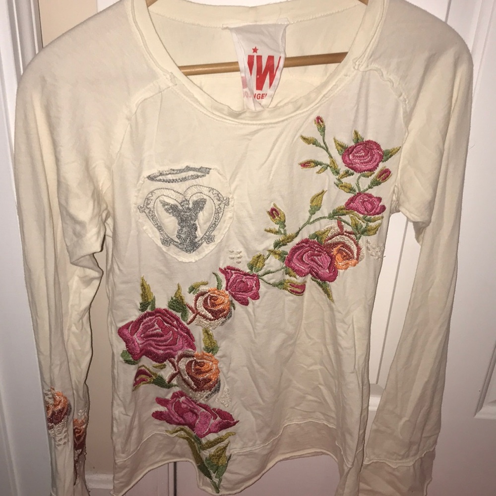 JW Los Angeles long sleeved embroidered.